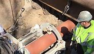 10-inch Clay Jacking Pipe Installation