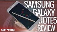 Samsung Galaxy Note5 review