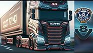 Scania 770S V8: A preview of the truck of the future. New design and revolutionary concept!