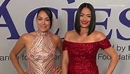 Nikki and sister Brie Bella attend 47th Annual Gracie Awards