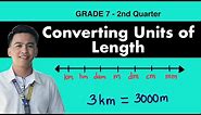 Converting Units of Length - Grade 7 Second Quarter
