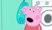 Peppa Pig hangs up on her friend as she's cross she can whistle