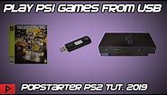 Play PS1 Games From PS2 USB Using Popstarter and OPL Tutorial (2019)