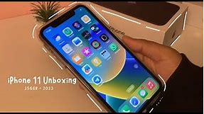 Black iPhone 11 Unboxing + 256GB 🖤 || Malaysia (2023) 🇲🇾