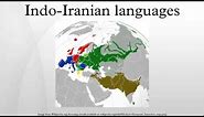 Indo-Iranian languages