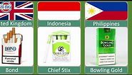 Cigarette From Different Countries Cigarette Brands From Different Countries | Cigarette Brands