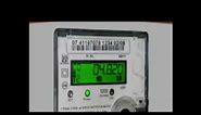 How to check digital electric meter reading