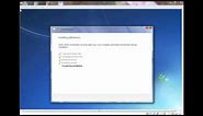 Installing Windows 7 Enterprise Operating System