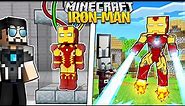 I Survived 100 Days as IRON MAN in Minecraft