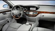 2005 Mercedes S-class w221 interior - the man and machine in harmony