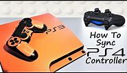 How to Use PS4 Controller on PS3 (WIRED AND WIRELESS)
