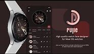 Pujie Watch Faces - Live Demo