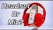 Gaming Headset Or Microphone - Do You Need A Condenser Mic?
