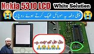 Nokia 5310 (TA-1212) Lcd White Solution | Nokia white screen solution