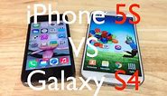 iPhone 5S Versus Galaxy S4 - Comparativas