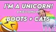 "I'm A Unicorn" By: Boots + Cats | BEST UNICORN SONG! (TRY NOT TO LAUGH!)