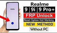 Realme 9/9i/9 Pro+ FRP Bypass ANDROID 13 (Without Computer) | NEW UPDATE