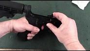AR-15 Magpul MOE Pistol Grip Install