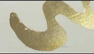 Tutorial : How to apply gold leaf to canvas