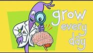 Brain Jump with Ned the Neuron: Challenges Grow Your Brain