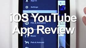 Official YouTube App On iOS Review