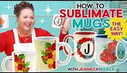 How to Sublimate Mugs the Easy Way: 3 Ways + 3 Styles, including Full Wrap!