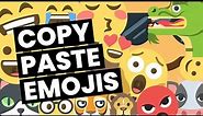 Copy Paste Emojis & Emotions Anywhere | Use Emojis in Code Easily | Big Multi-Colored Emojis