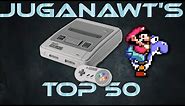Top 50 Super Nintendo (SNES) / Super Famicom Games of all Time (in 60fps 1080p HD)
