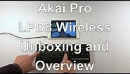 Akai Pro LPD8 Wireless - Unboxing and Pairing Overview