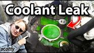 How to Find a Coolant Leak in Your Car with UV Dye