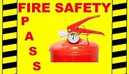 Fire Extinguisher Training - PASS - Fire Safety Training Video