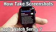 Apple Watch 7: How to Take Screenshot