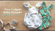 DIY Baby Romper (with patterns & measurements!)