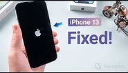 How to Fix iPhone 13 Stuck on Apple Logo/Boot Loop without Losing Data