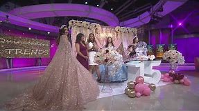 Quinceañera trends and inspo: Rose gold everything, ice sculptures and more