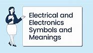 Electrical and Electronics Symbols and Meanings | EdrawMax Online