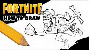 How to Draw Fortnite - Pitcher