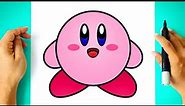 How to DRAW KIRBY easy