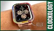 Clockology: Apple Watch into Rolex Rainbow Daytona