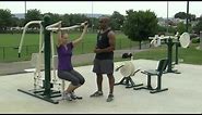 New to Fairgrounds Park - Outdoor Fitness Equipment Workout
