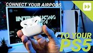 How to connect your Airpods to a PS5