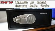 How to Change Code for Sentry Safe