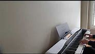 Casio PX 555r Piano sound. Improv.