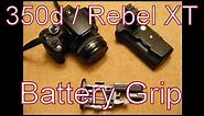 Battery Grip For Canon EOS 350d / 400d Digital Rebel XT / XTI - The Opteka BGRXT