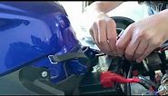 Yamaha R6 Battery Removal and Install