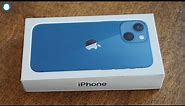 Iphone 13 Mini Unboxing In Blue & First Impressions