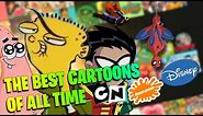 THE BEST CARTOONS OF ALL-TIME TIER LIST! (TierMaker)