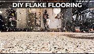 How to Epoxy Concrete Floors with Flakes | Full DIY Tutorial