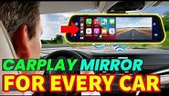 Install CarPlay In Your RearView Mirror!