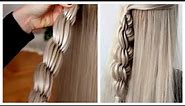 3D Bushel Braid Half Up | Ponytail Hairstyles